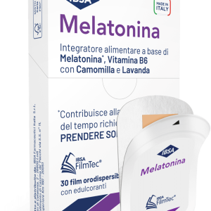 IBSA Melatonina 30 Film Orodispersibili Gusto Frutti di Bosco 3,71 g