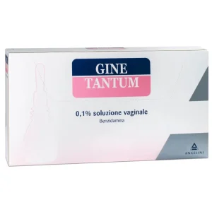 Ginetantum Soluzione Vaginale Benzidamina cloridrato 5 Flaconi 140 ml