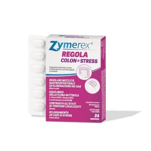 Zymerex Regola Integratore Colon e Stress 24 Compresse