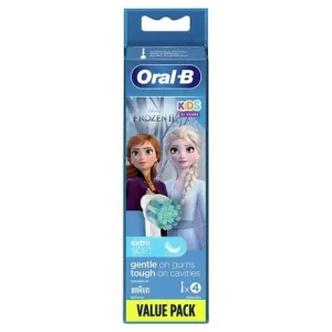 Oral-B Kids Frozen Testine di Ricambio Spazzolino Elettrico 4 Pezzi